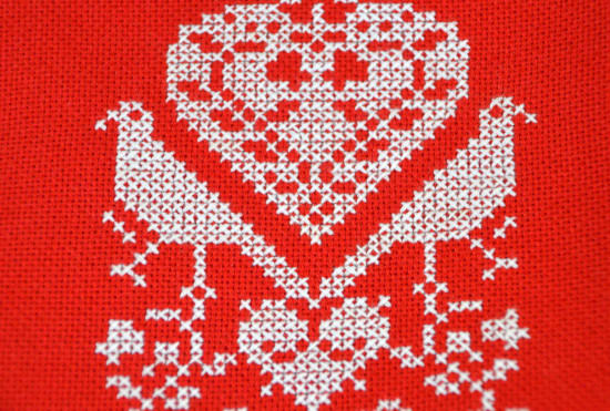 digitize your image into cross stitch embroidery