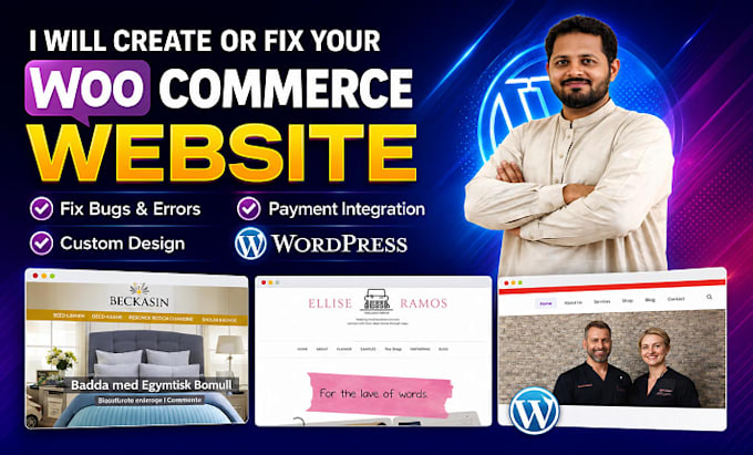 fix wordpress issues, errors, bugs, woocommerce fix quickly