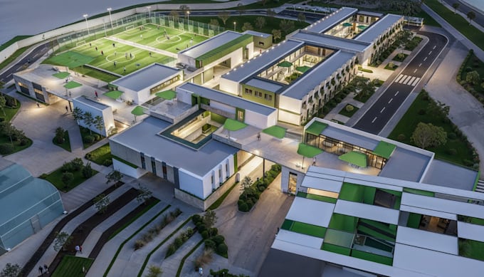 design, 3d model and video render any architectural project