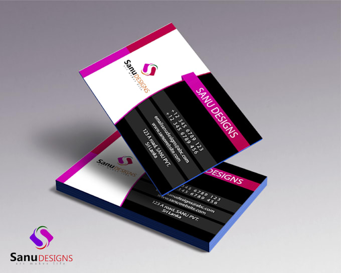 design a professional business card