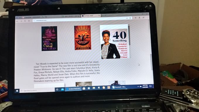 post your book on my african american readers website