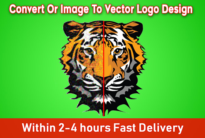 Convert or image to vector logo design within 4 hours by Antonyalok27