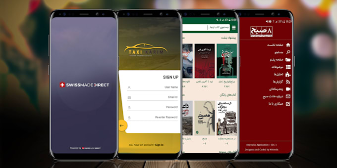 build android and IOS mobile app on flutter or react native