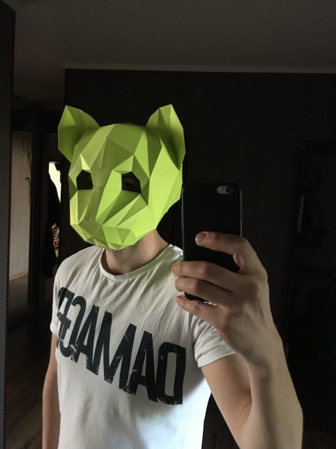 Make Cat Mask For Cosplay By Aka1bot