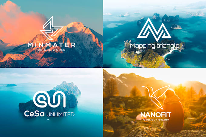 do minimalist modern logo design for your business