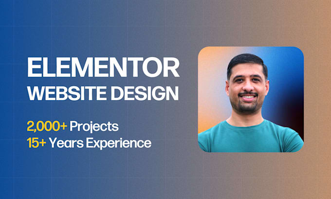 build wordpress elementor website or website redesign