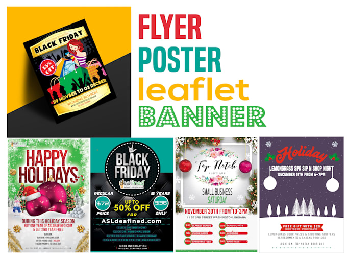 design a professional quality buisness flyer