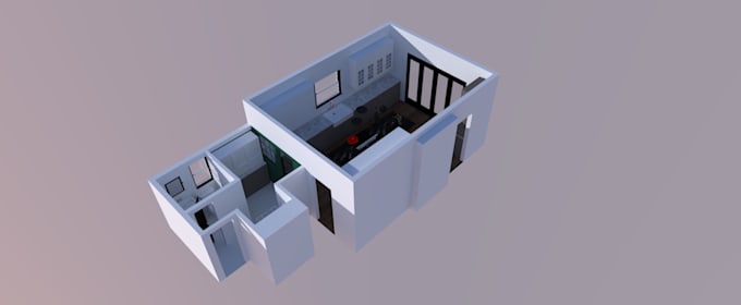 create a 3d floor plan