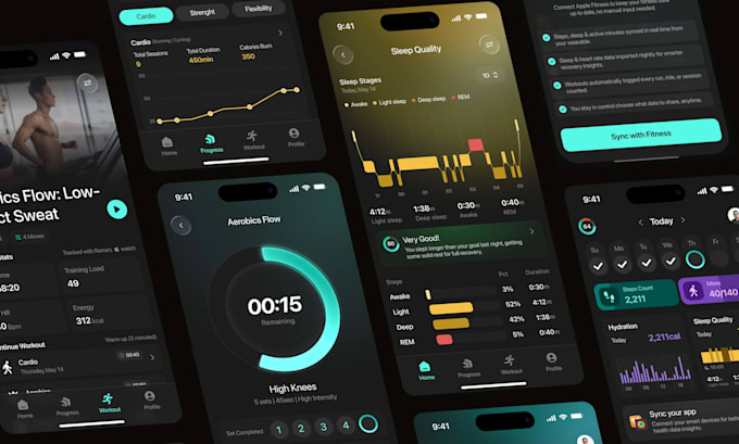 do mobile app ui design professional and creative