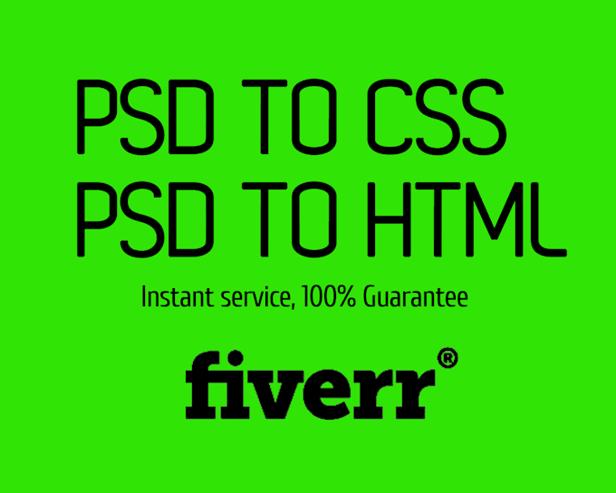 convert PSD, xd, figma to html, responsive bootstrap