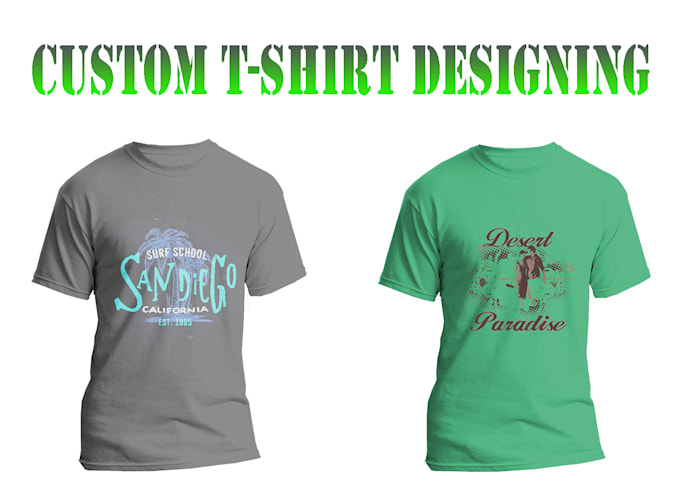 do custom t shirt design