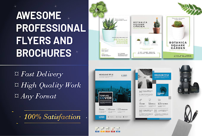 create the awesome professional flyer design