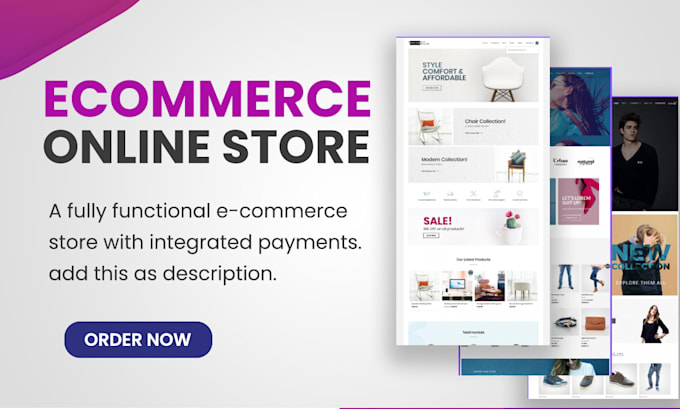 create wordpress ecommerce website and integrate payments like stripe, paypal