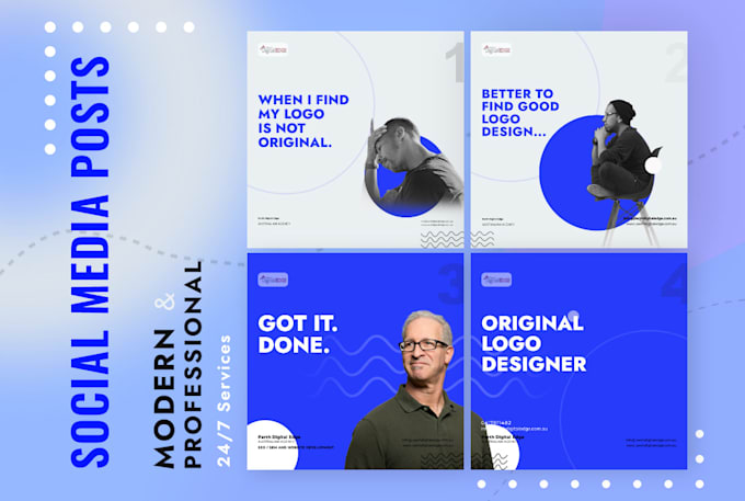 design social media posts