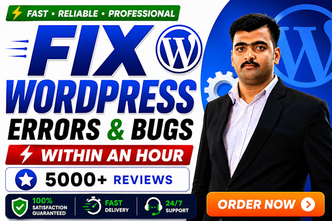 fix wordpress issues errors bugs and woocommerce fix