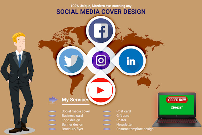 provide social media cover and page design