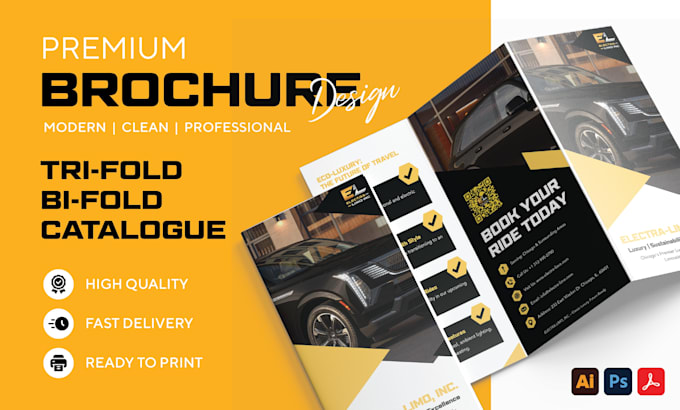 design professional brochure for your business