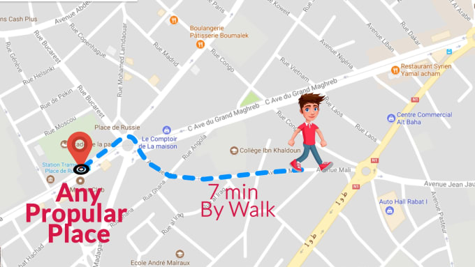 Do Google Map Zoom Animation And Point Your Location By Naieem05