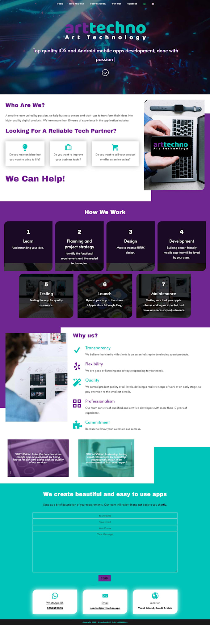 create a wordpress website using a free theme