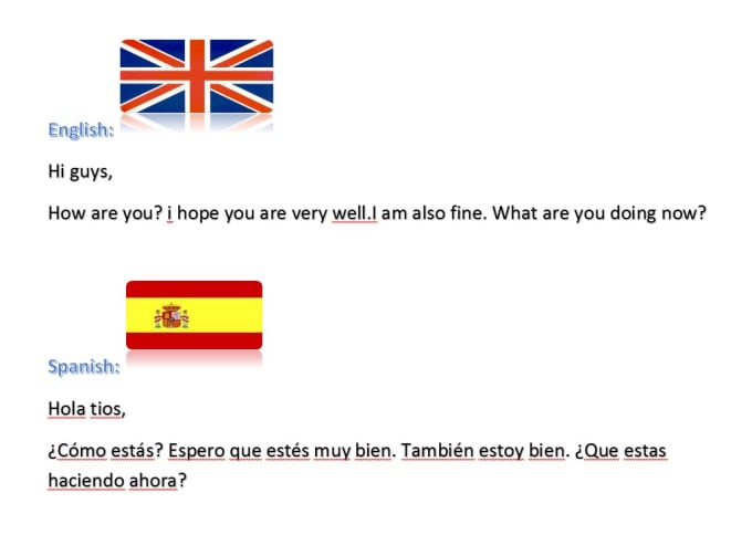 Translate english to spanish or spanish to english by Raziblive | Fiverr