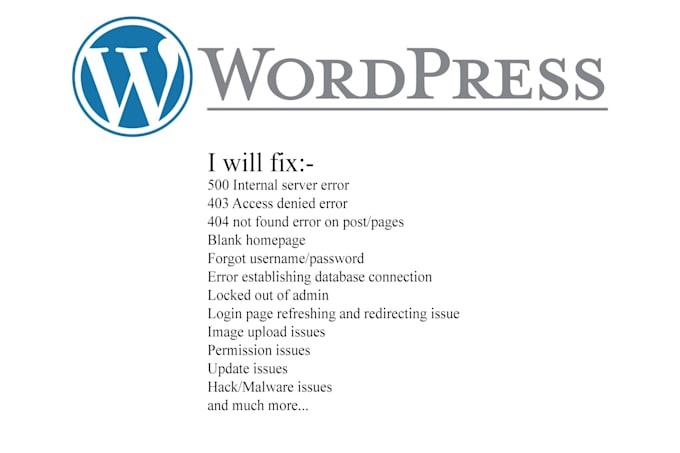 fix wordpress critical or fatal errors, site issues and bugs