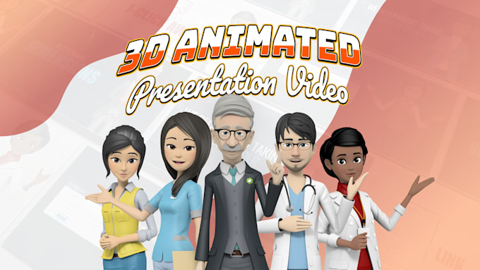 create 3d animated explainer video