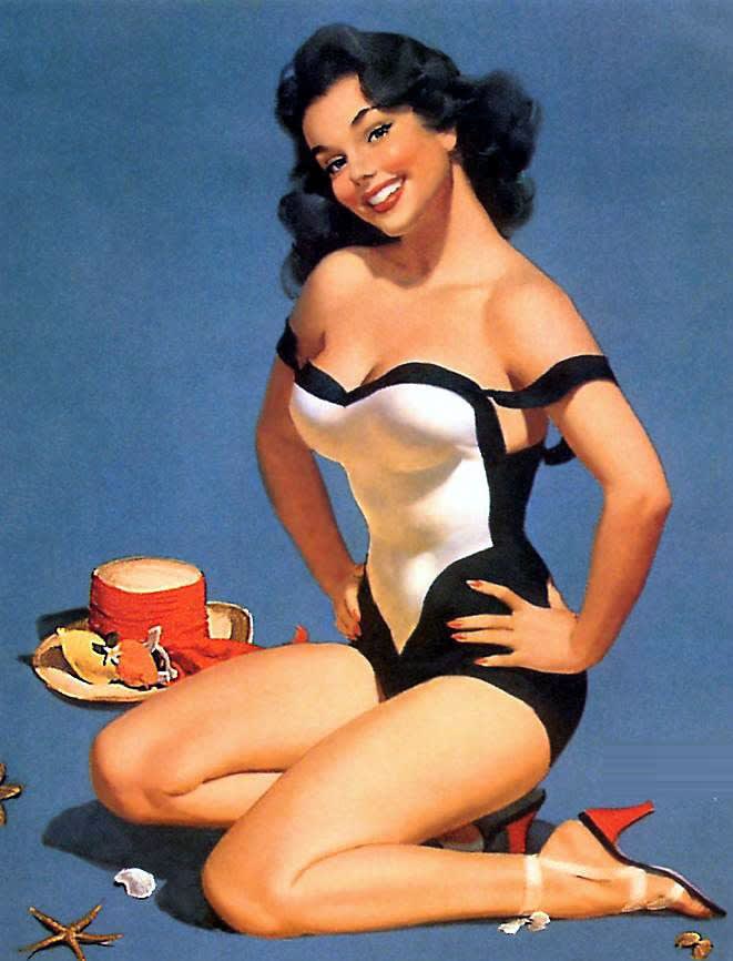 make Attractive Pinup Girl Artwork