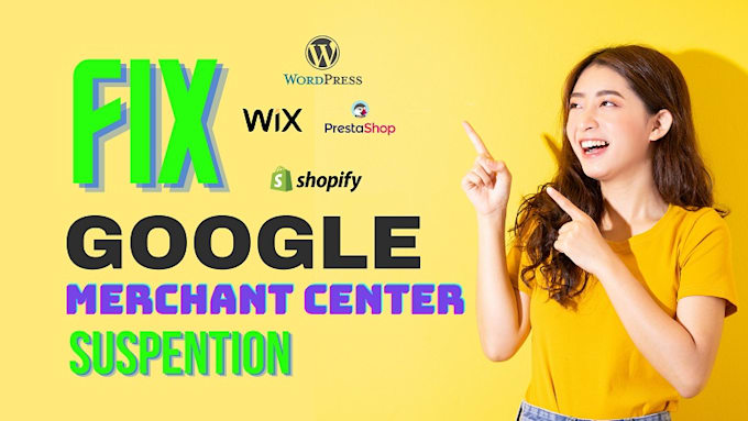 fix google merchant center suspension and misrepresentation