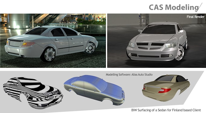 do automotive and industrial product design cad models and 3d renders