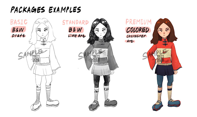 Design a character for you by Angelchan107 | Fiverr