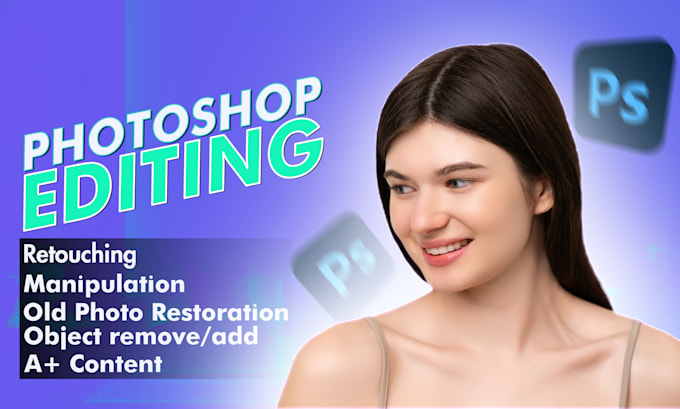 do any photoshop editing, photo editing