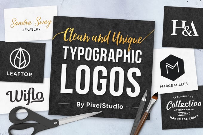 Design A Clean And Unique Typography Focused Logo