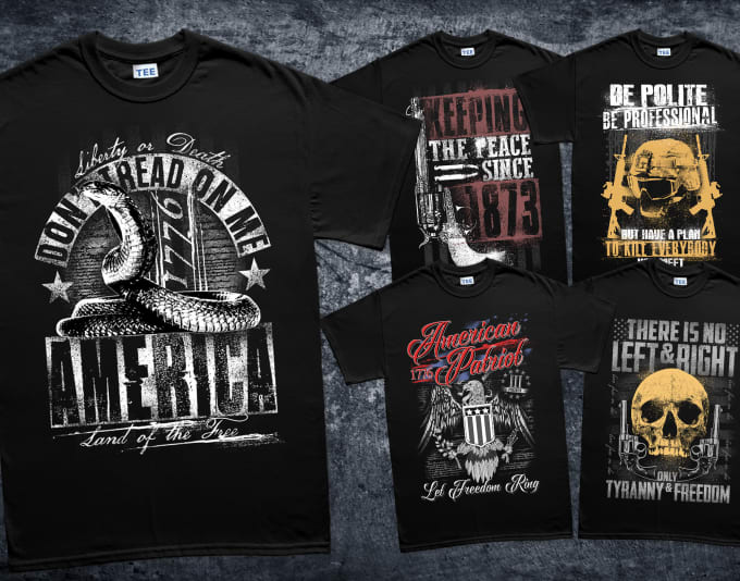 I will create original eye catching t shirt design