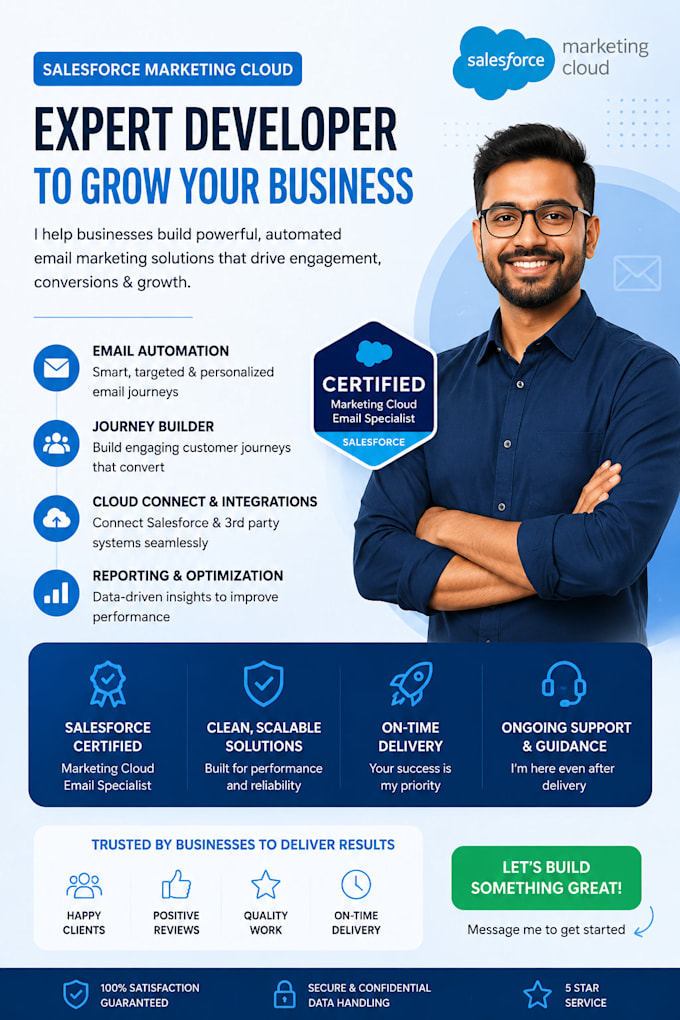 be your salesforce marketing cloud engagement developer