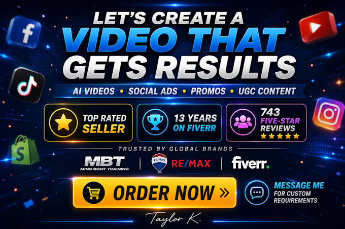 create promo video ads for facebook, tiktok, instagram and youtube