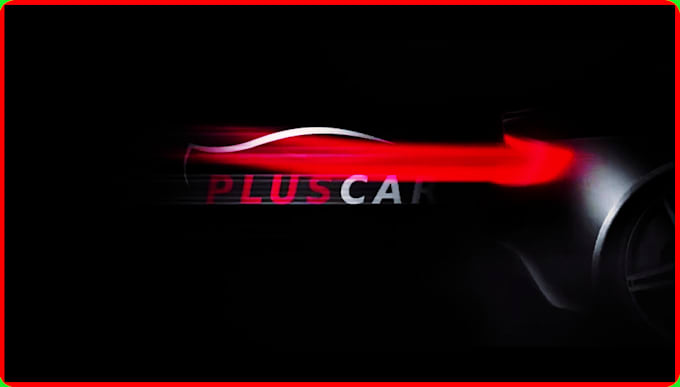 make 3d car advertise logo animation video intro