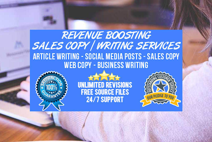 write you amazing sales copy for your website, offer, press release, etc