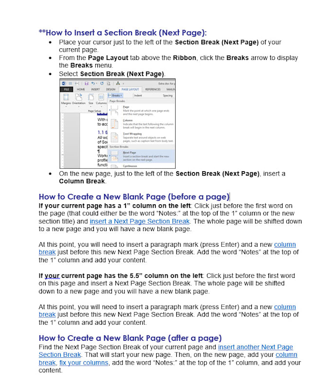 format your document or transcribe something for you