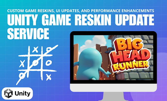 reskin and fix unity games