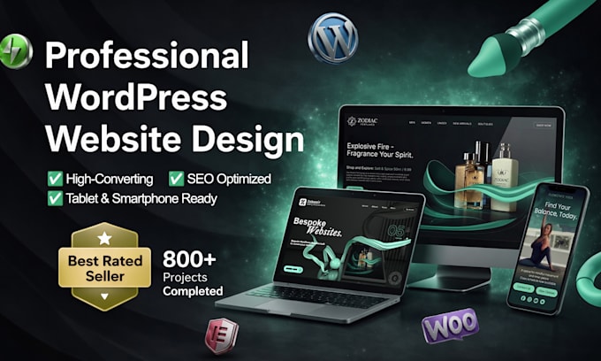 design and develop full wordpress website