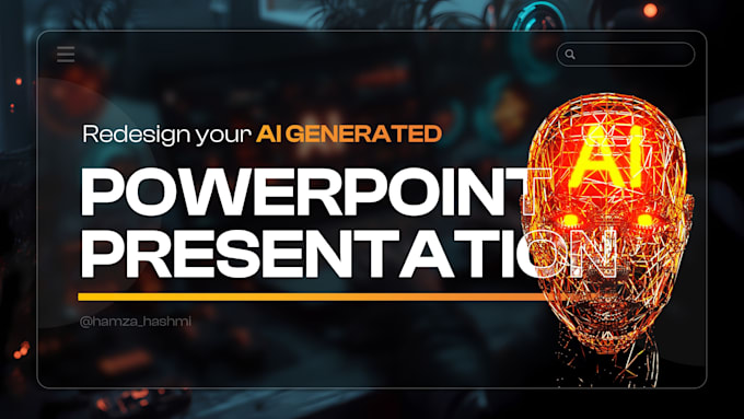design or redesign your ai generated presentation