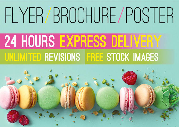 design an awesome brochure, flyer or poster