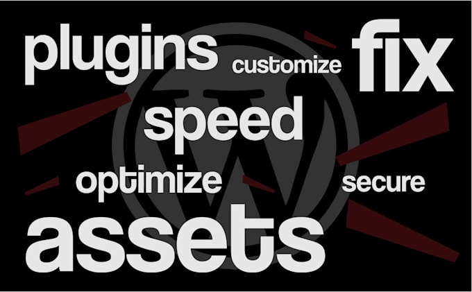 fix wordpress error, optimize, customize or speed it up