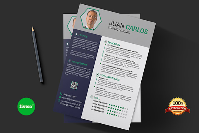 Do Professional Resume And Cv Design By Abrar2