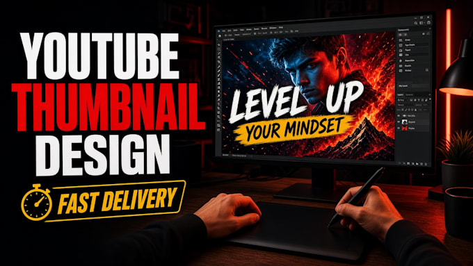 design eye catching youtube thumbnails that get more clicks