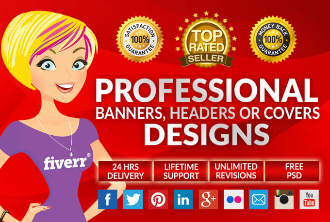 design web banner, social media post