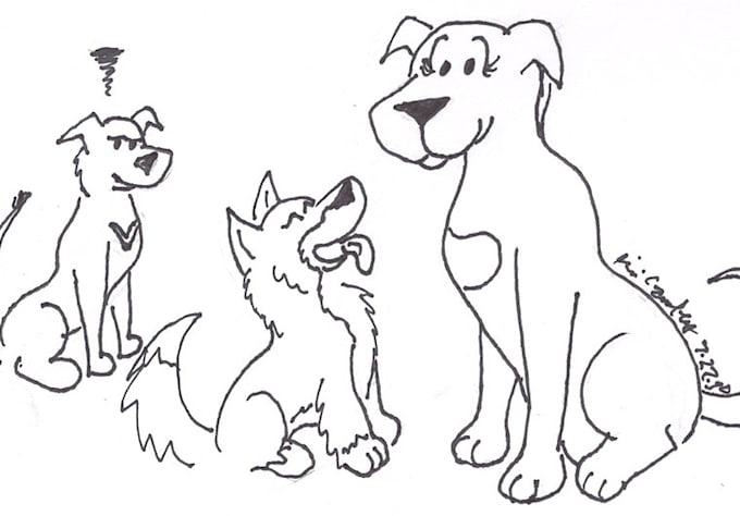 draw your dog