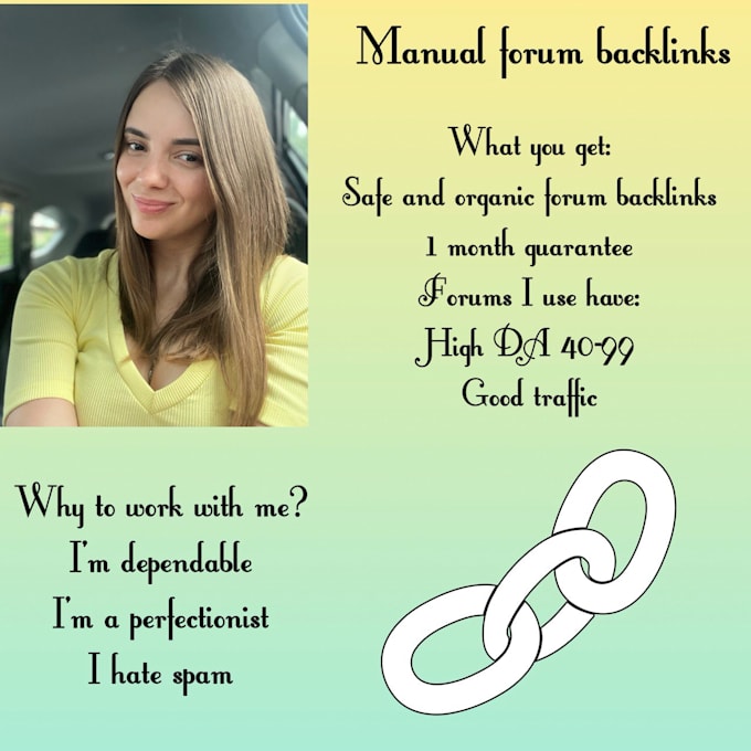 place 10 manual high quality forum backlinks by means of forum posting