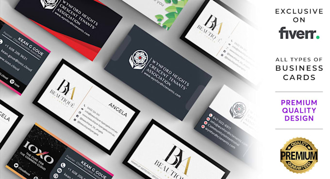 design professional modern business cards