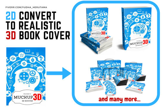 make the cover of your book look beautiful and realistic